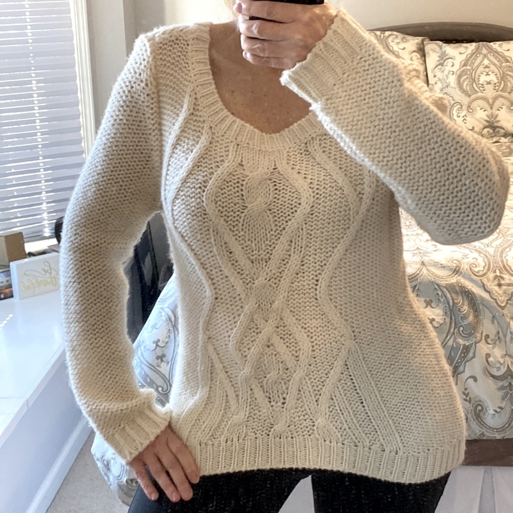 American Rag Stylish Cable Sweater
